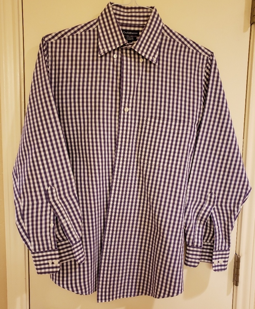 Men's Croft and Barrow long sleeve dress shirt